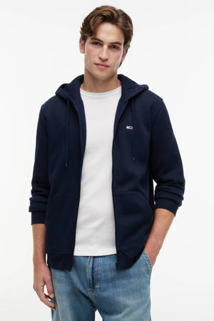 sweatvest donkerblauw