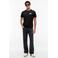 Tommy Jeans slim fit T-shirt ESSENTIAL FLAG zwart