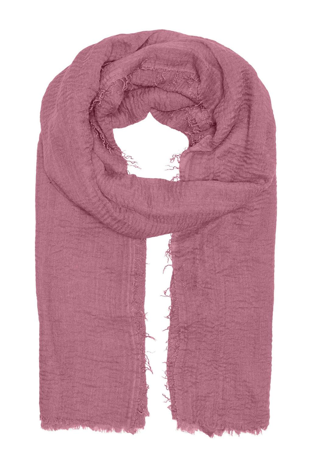 ONLY sjaal ONLFLUFFA roze