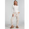 Hunkemöller flanellen pyjamabroek beige/ecru