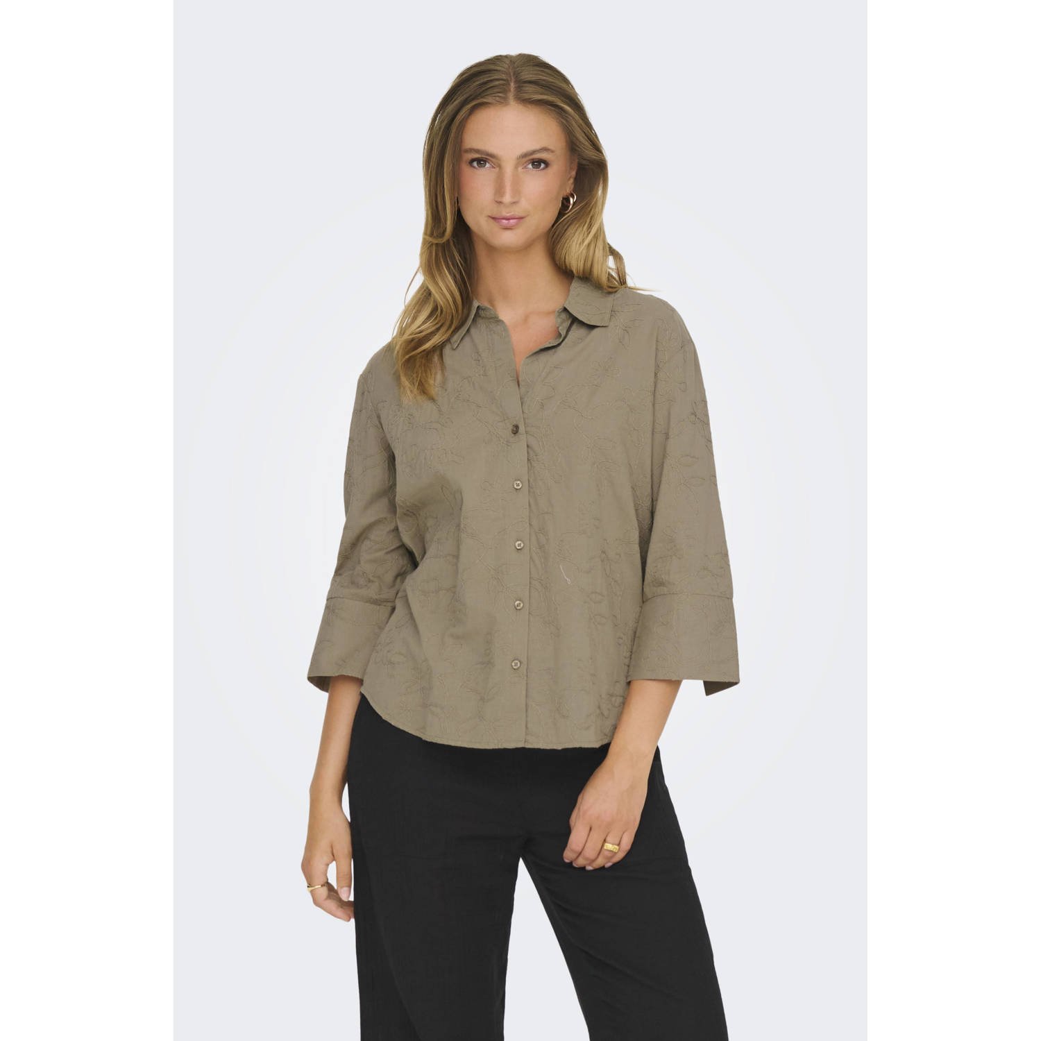 JDY blouse SELMA kaki
