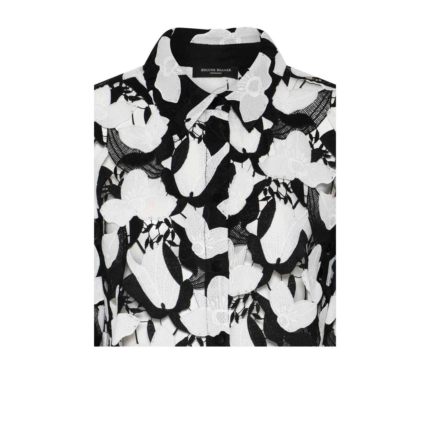Bruuns Bazaar blouse zwart