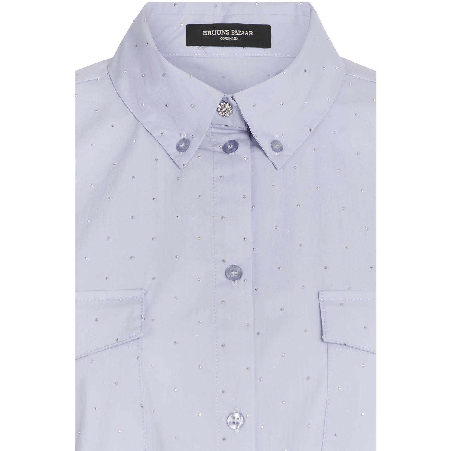 Bruuns Bazaar blouse lichtblauw