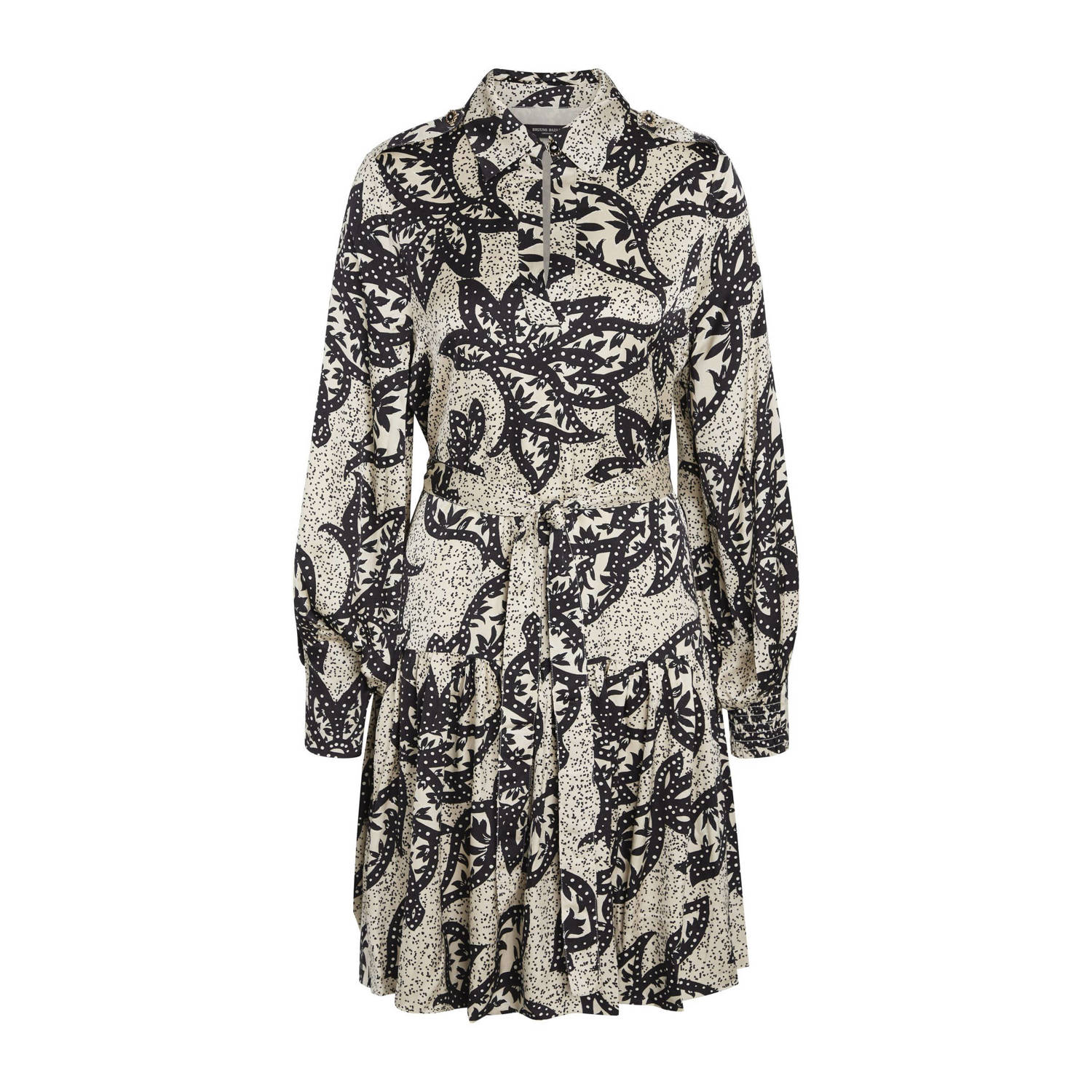 Bruuns Bazaar jurk met paisleyprint ecru