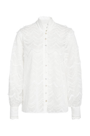 blouse wit broderie