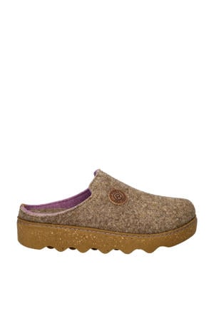 pantoffels taupe