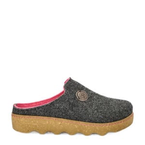 pantoffels antraciet