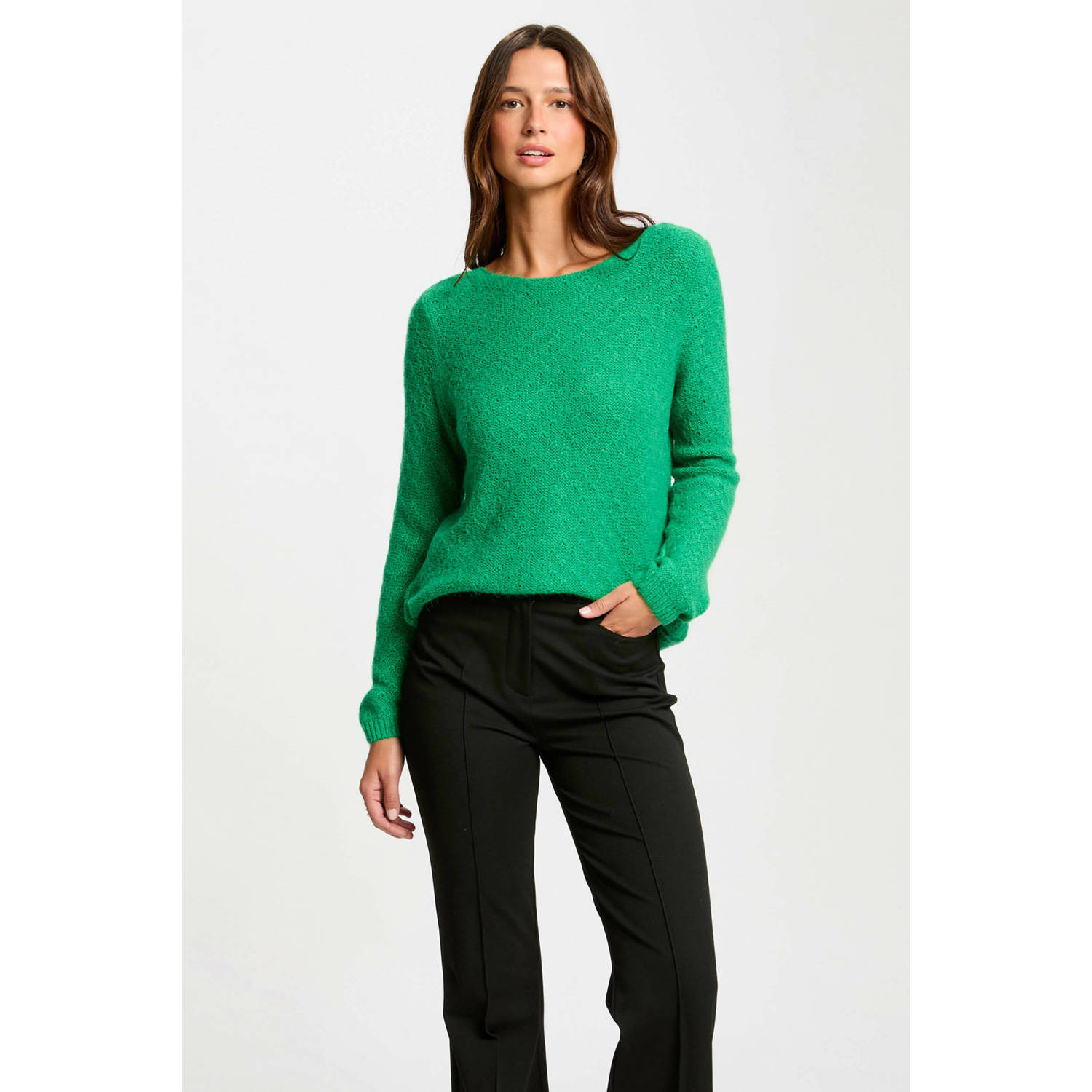 Morgan vest groen