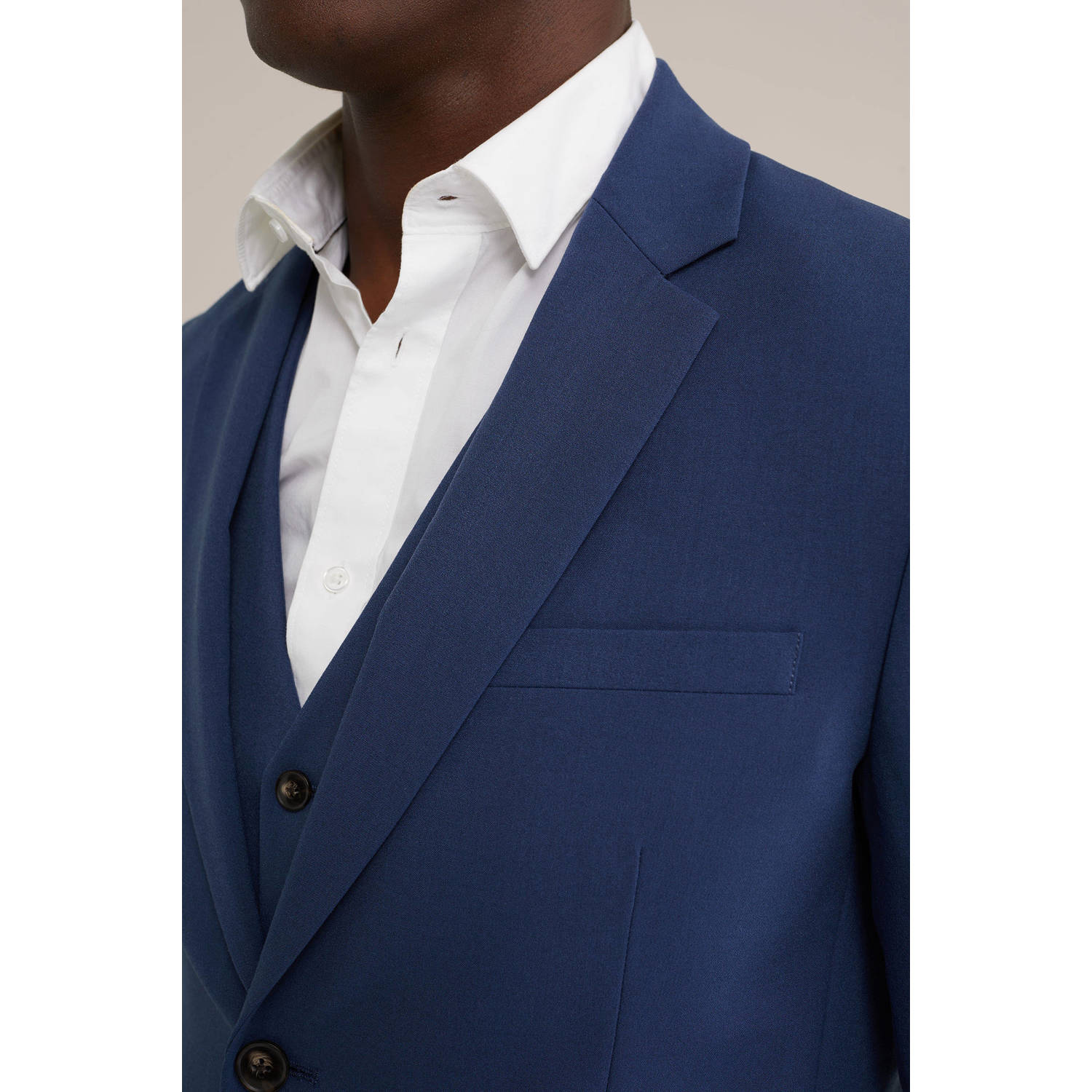 WE Fashion WE Fundamentals Tall fit colbert blauw