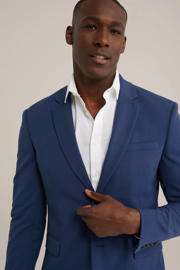 thumbnail: WE Fashion Tall fit colbert blauw