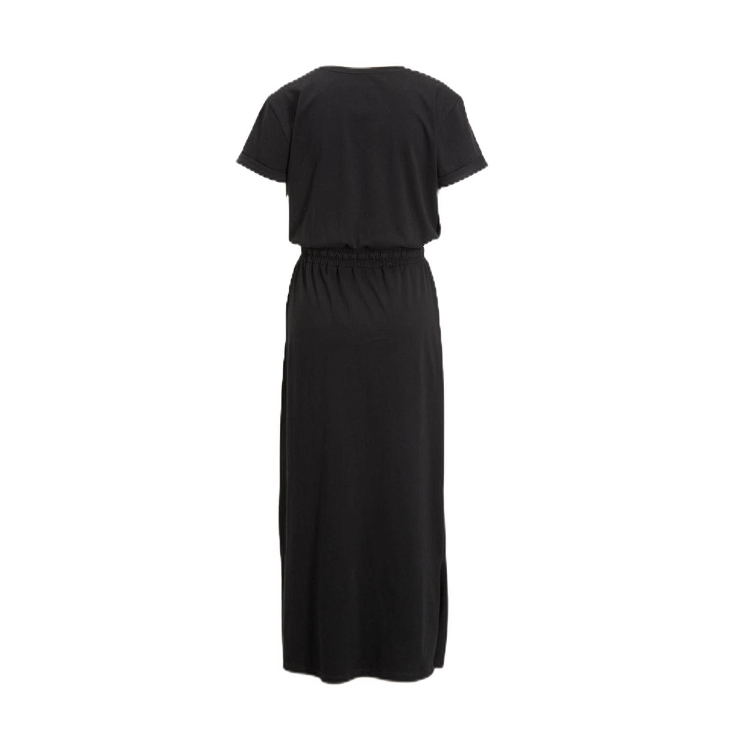 anytime maxi jurk zwart