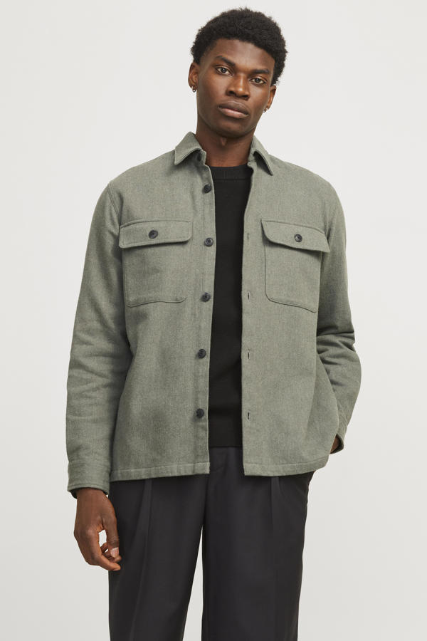 JACK&JONES JJDARREN FLANNEL OVERSHIRT LS Heren Overhemd Maat M 603750634