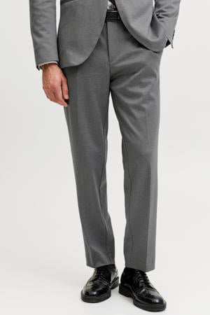 slim fit pantalon JPRJAXON grijs