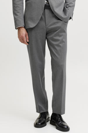 slim fit pantalon JPRJAXON grijs