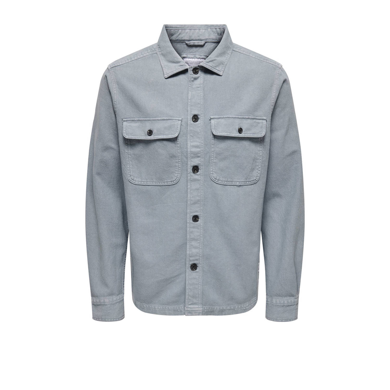 Only & Sons Regular fit vrijetijdsoverhemd met new-kentkraag model 'OLIVER'