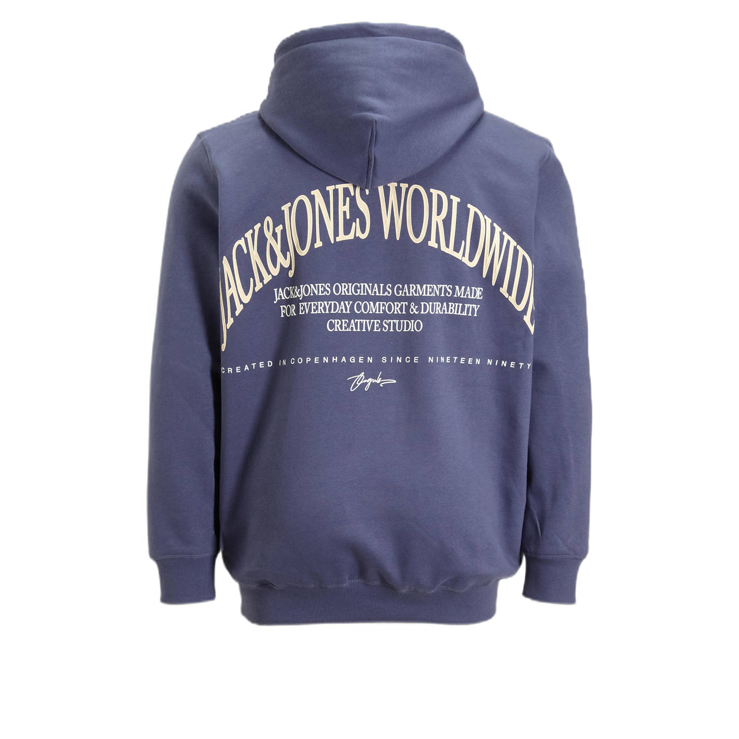 JACK & JONES PLUS SIZE hoodie blauw