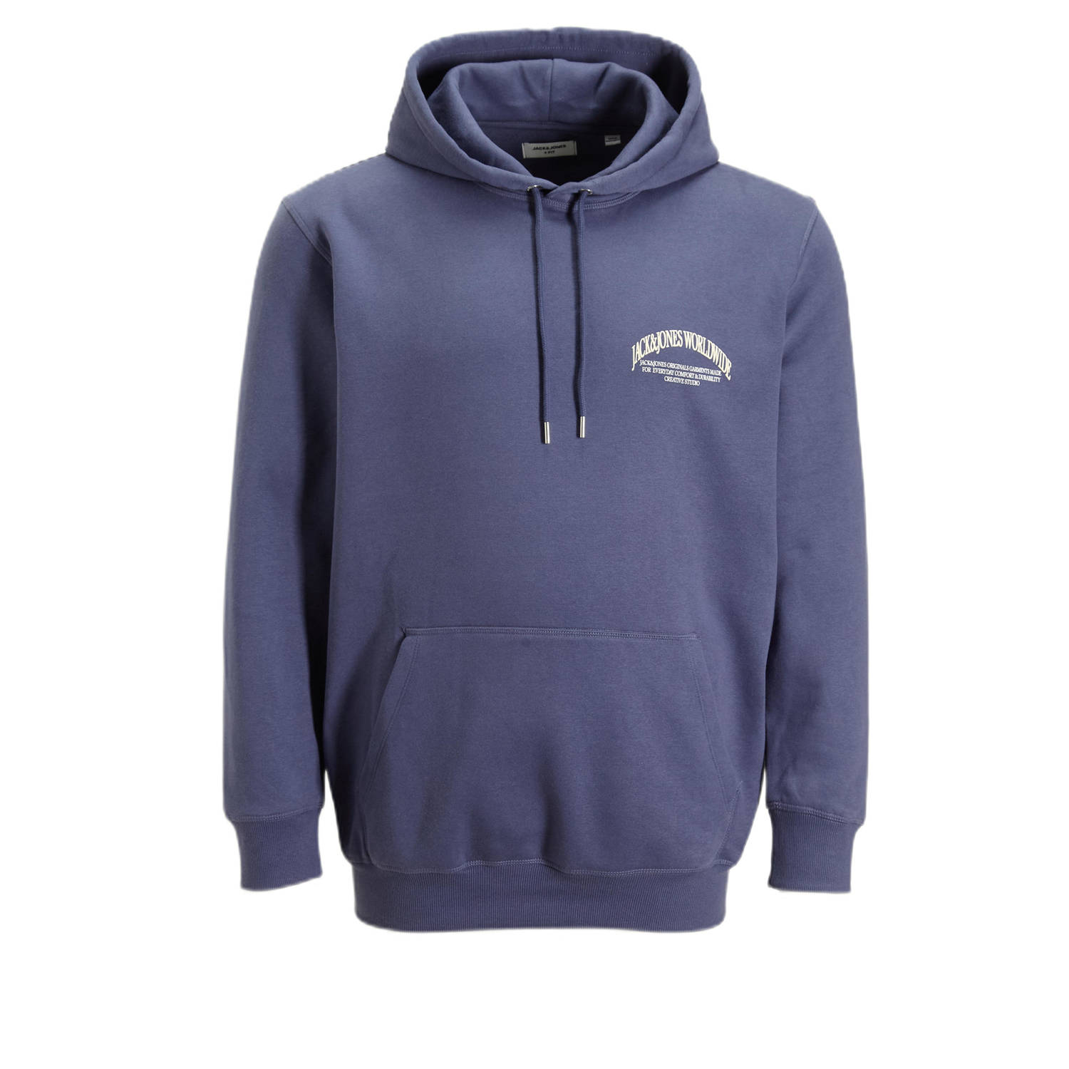 JACK & JONES PLUS SIZE hoodie blauw