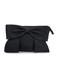 Manfield leren crossbody tas zwart