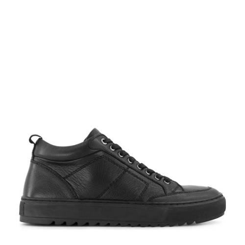 Bench leren sneakers zwart afbeelding