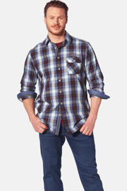 thumbnail: Jan Vanderstorm casual overhemd rood