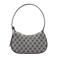 Mango schoudertas met logoprint blauw