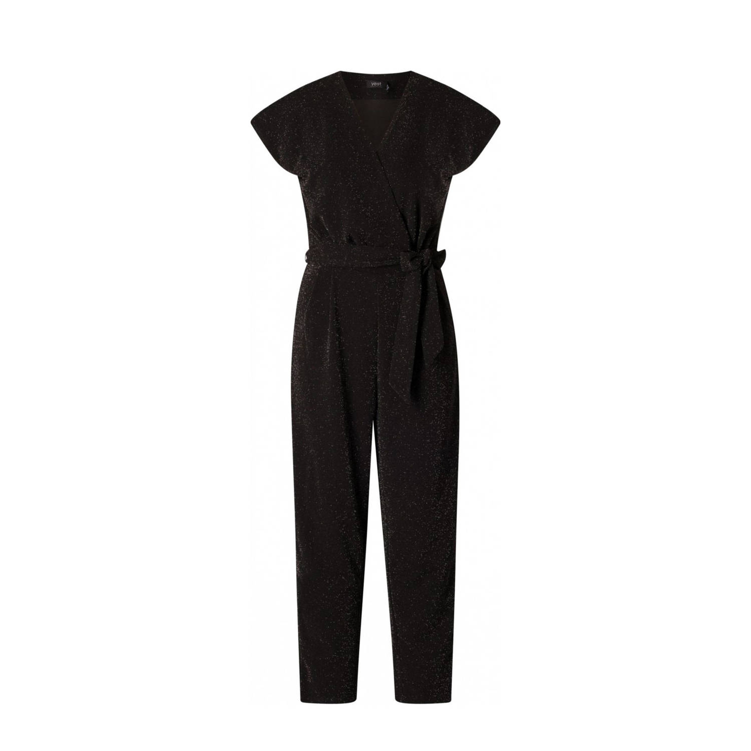 Yest jumpsuit zwart zilver