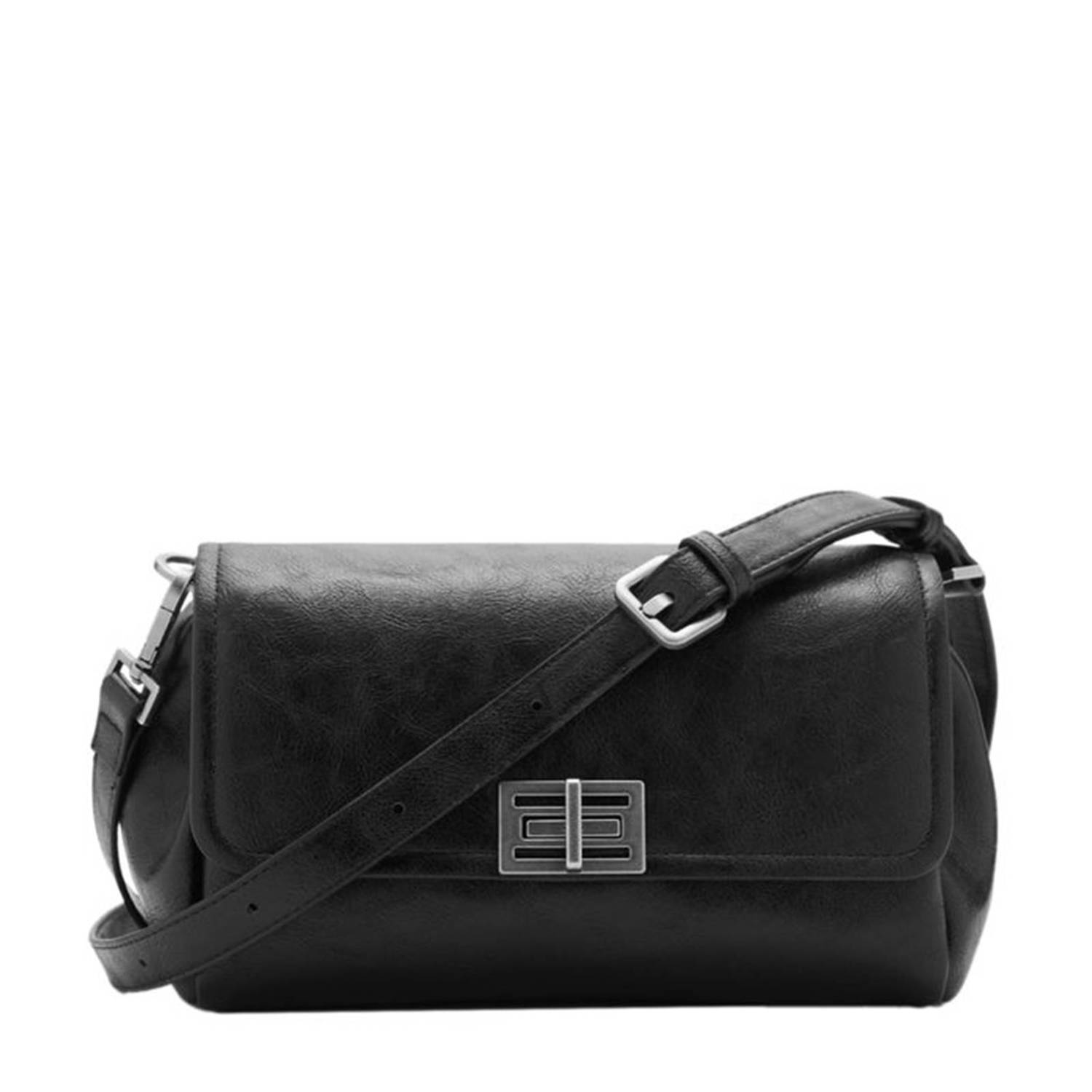 Mango crossbody tas zwart