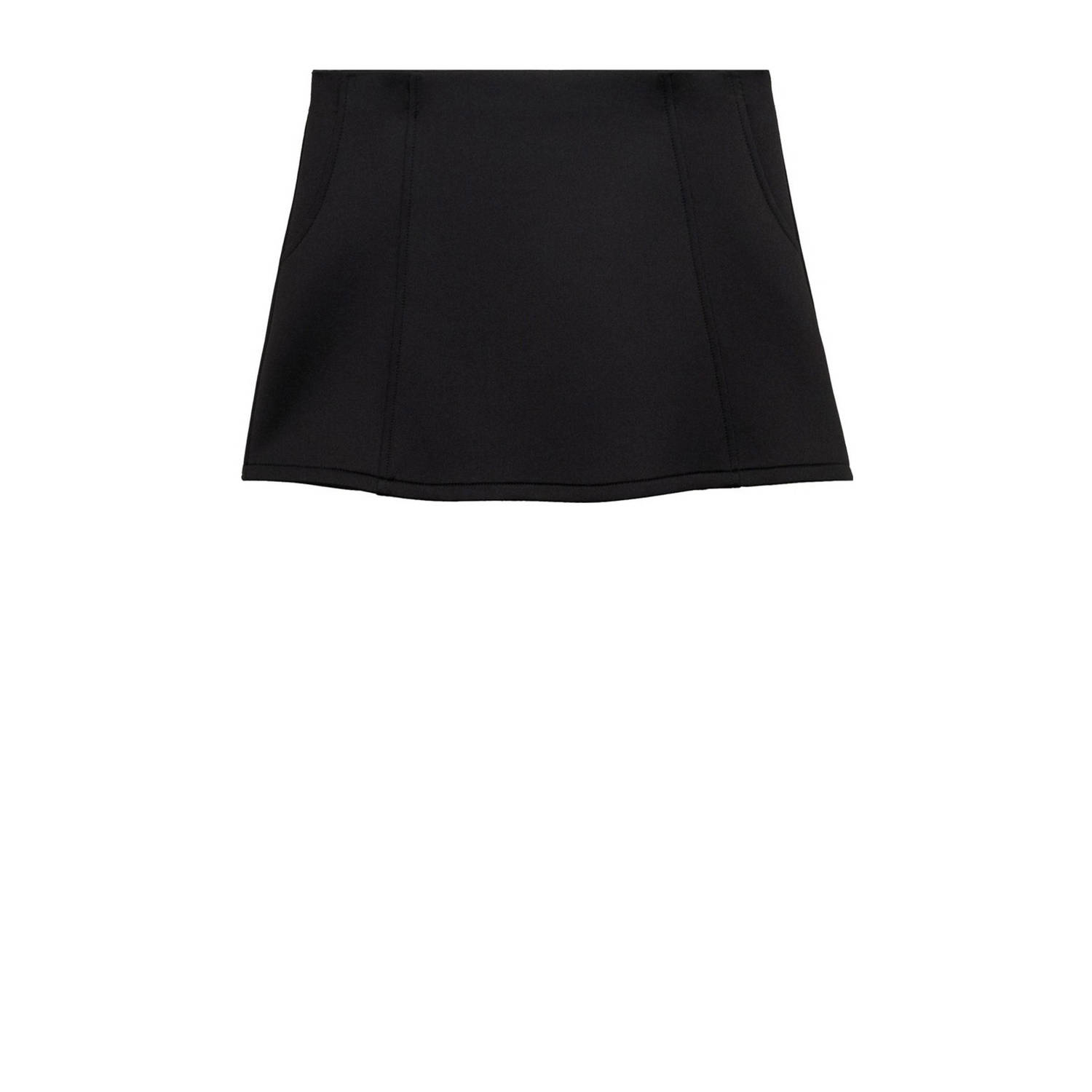 Mango mini rok zwart