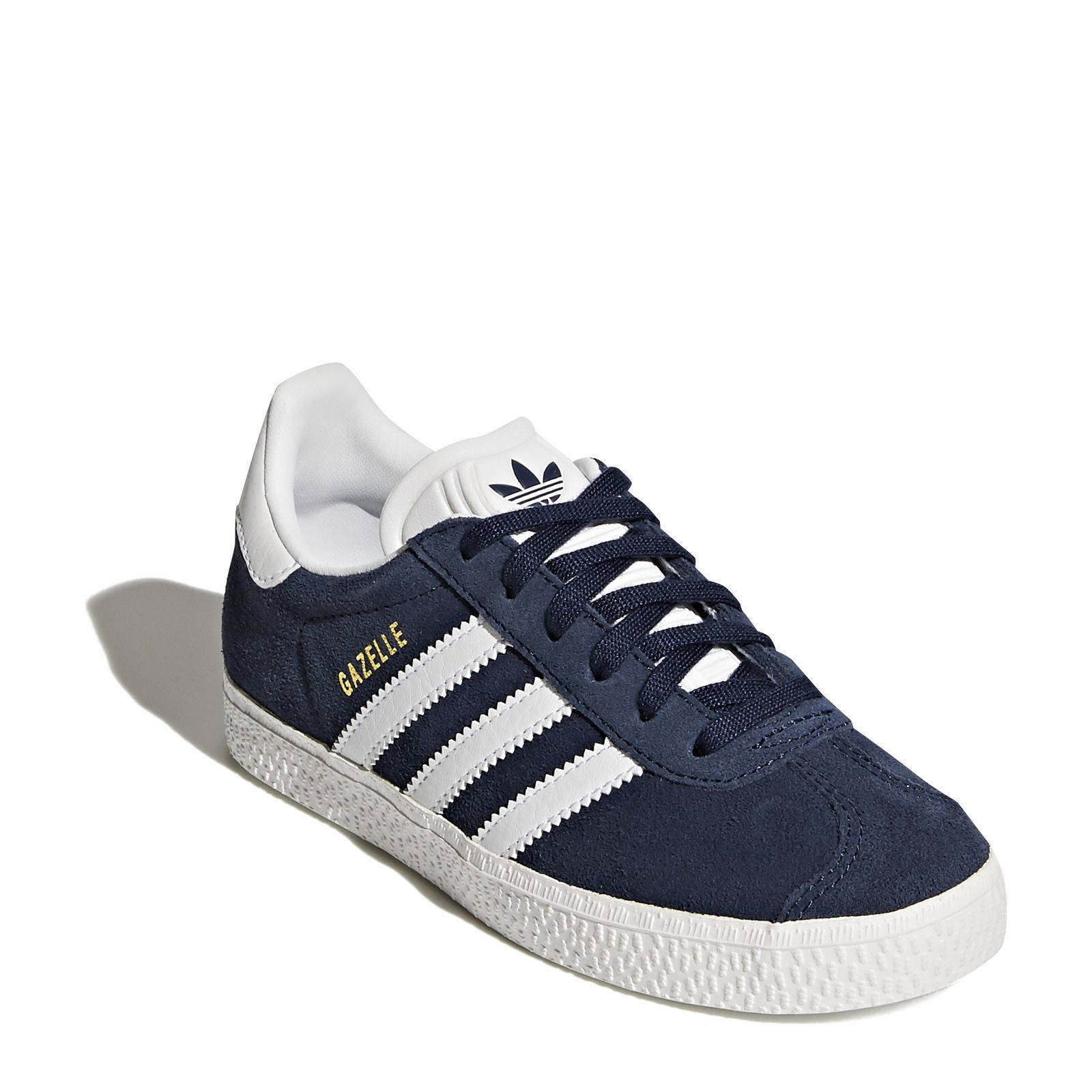 adidas Originals Gazelle sneakers donkerblauw wit wehkamp