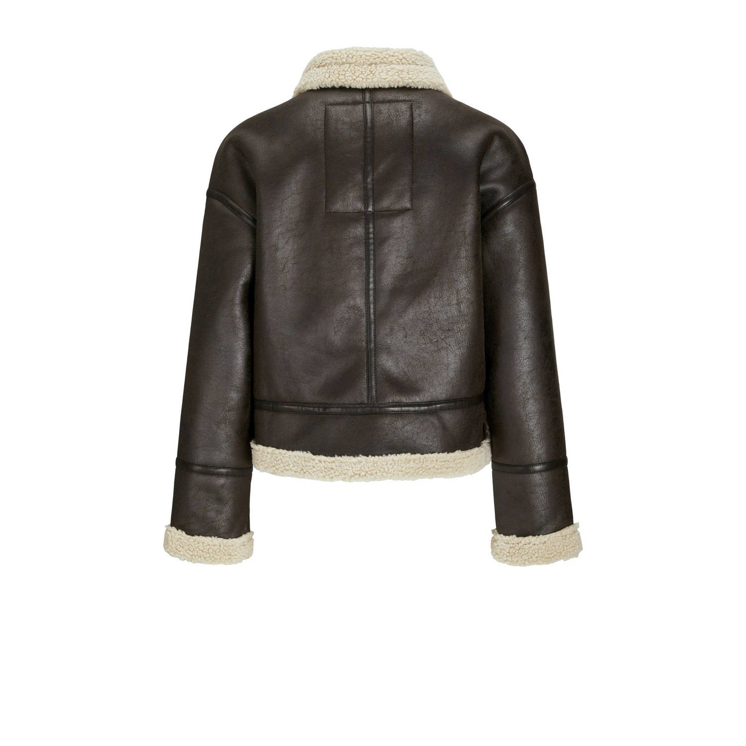 JJXX teddy winterjas bruin