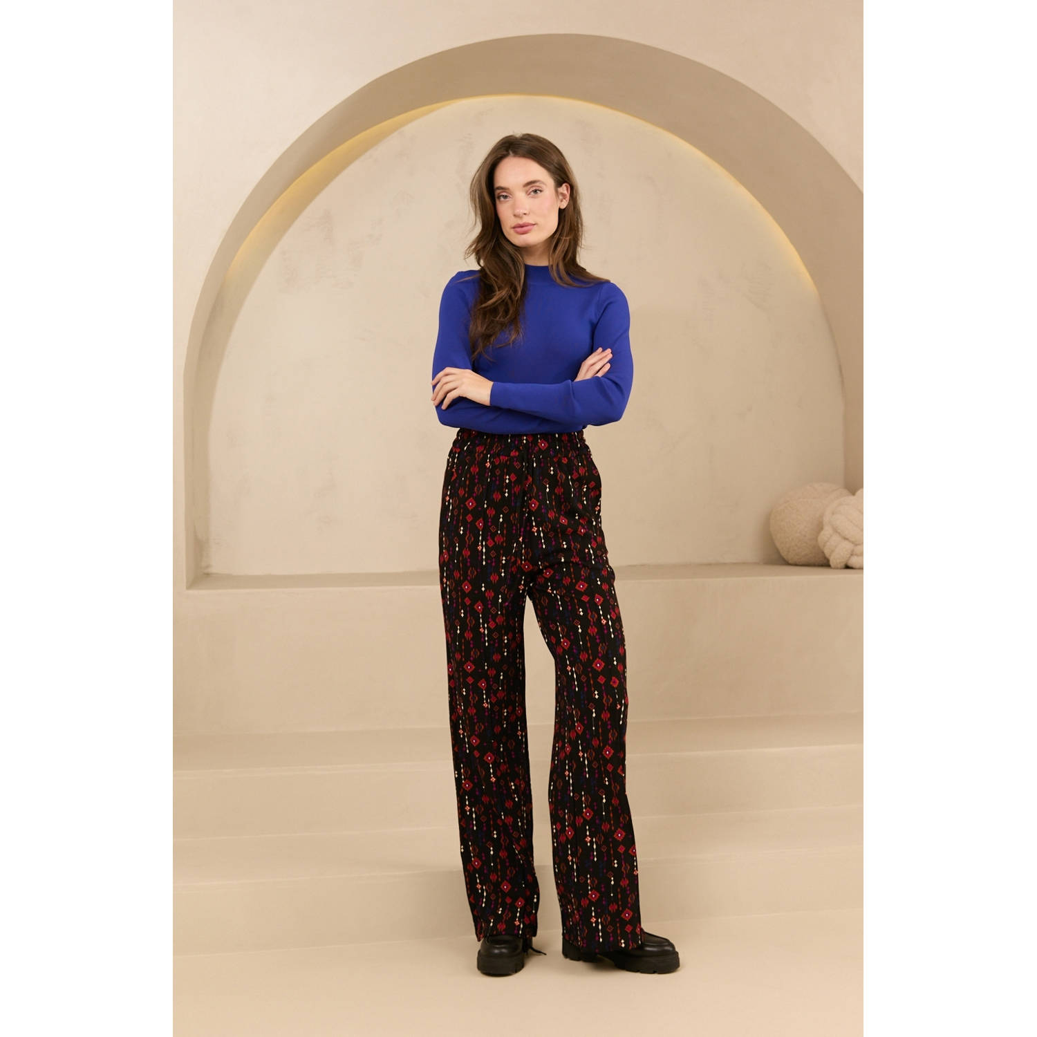 Lofty Manner pullover donkerblauw