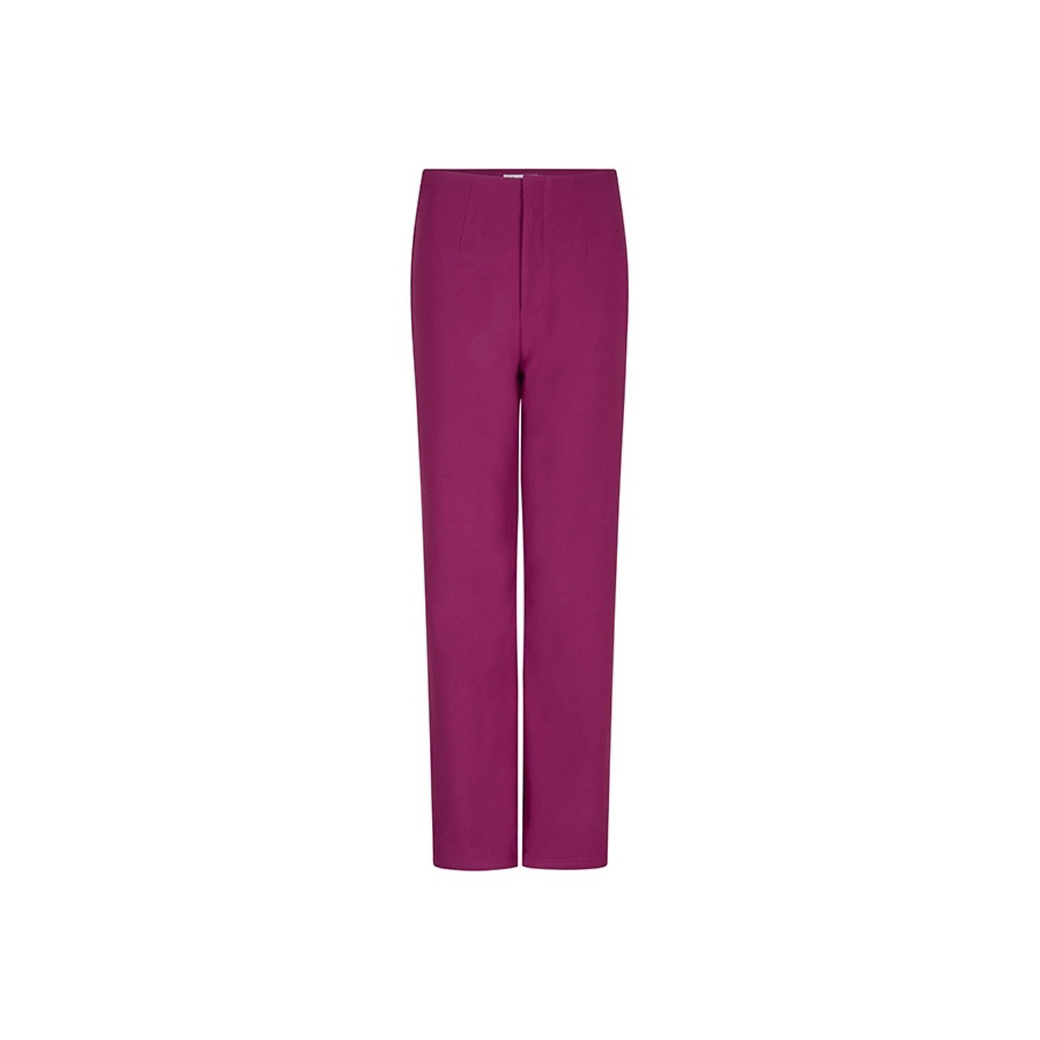 Lofty Manner straight fit broek Hailey violet