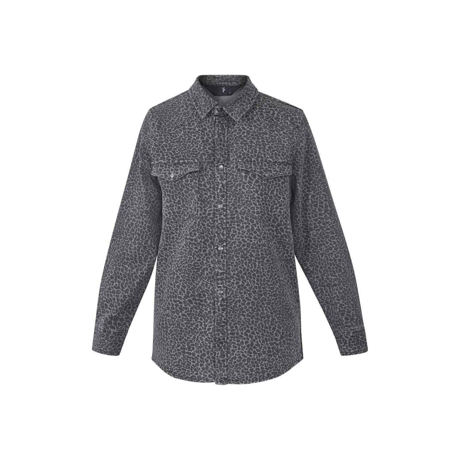 SisterS Point blouse grey denim