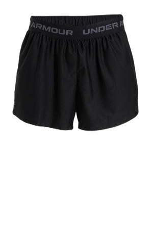Plus Size short Tech Play Up zwart/antraciet
