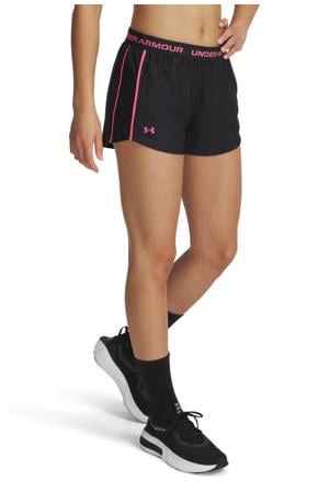 sportshort Tech Play Up zwart/roze