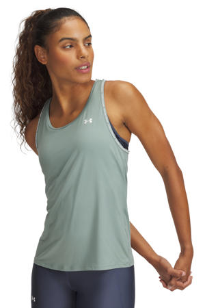 sporttop KnockOut groen/wit