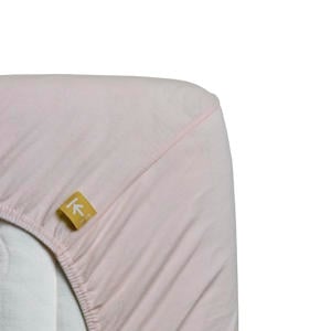 jersey hoeslaken - zacht roze