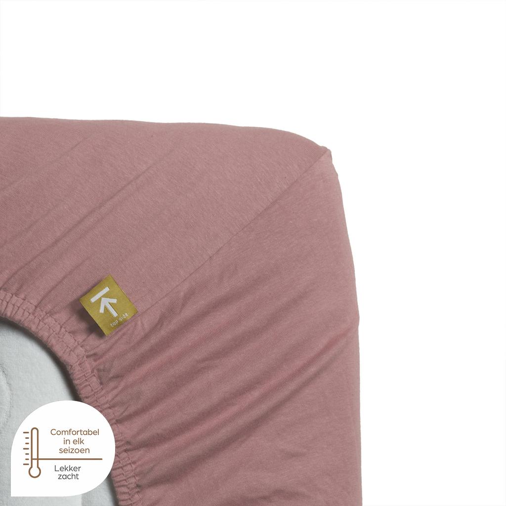 Beddinghouse jersey hoeslaken - roze