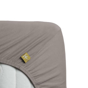 jersey hoeslaken - taupe