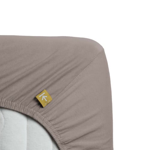Beddinghouse jersey hoeslaken - taupe afbeelding