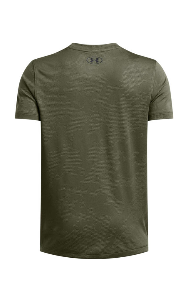 Under Armour Donkergroen T Shirt Heren Under Armour Sportshirt