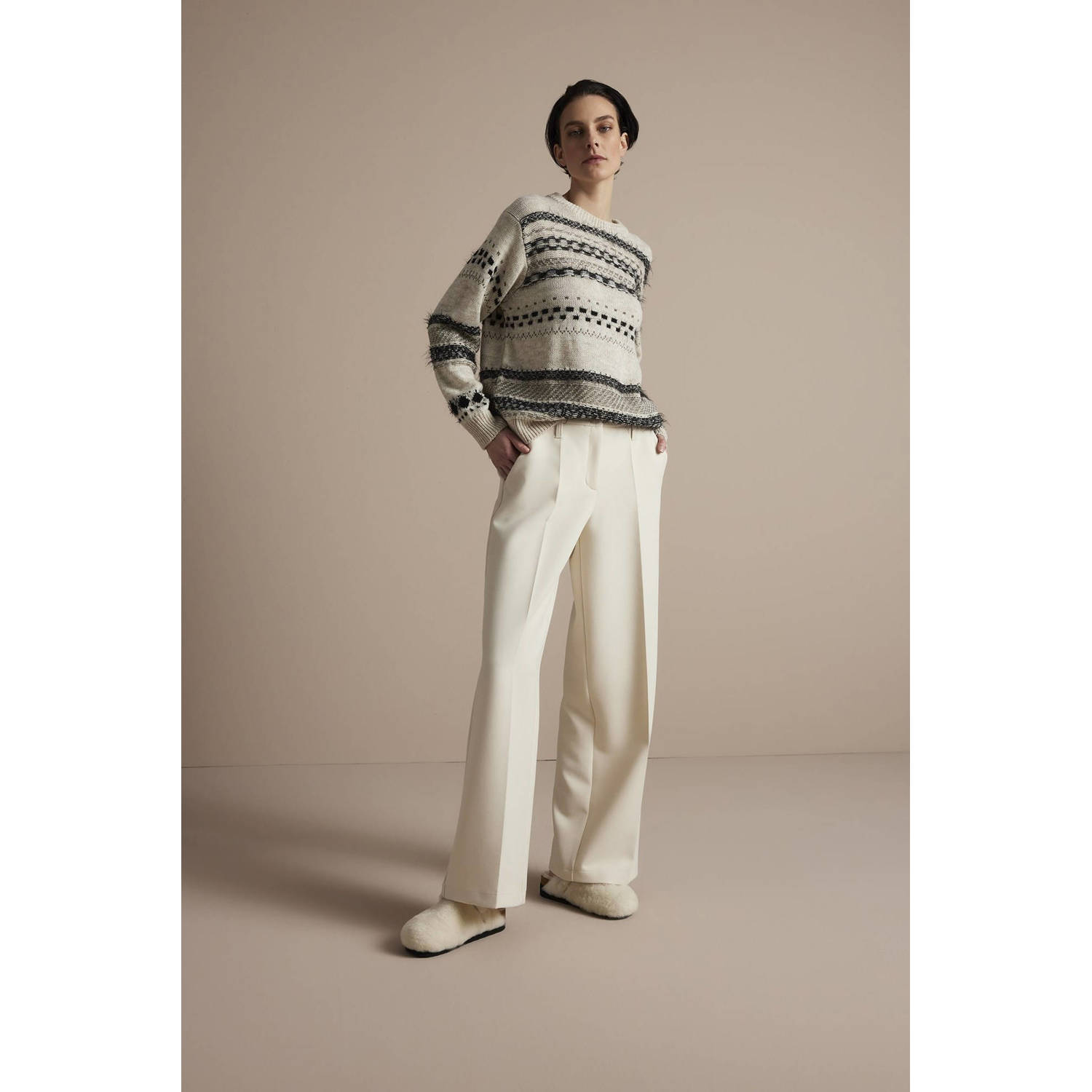 Summum wide leg pantalon