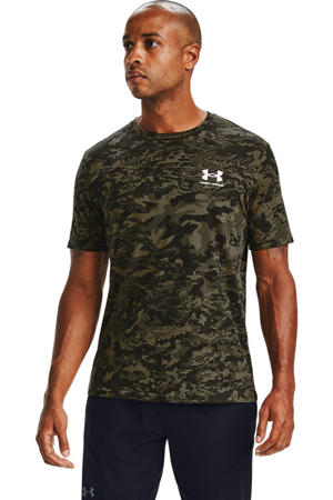 T-shirt shirt ABC Camo zwart/groen