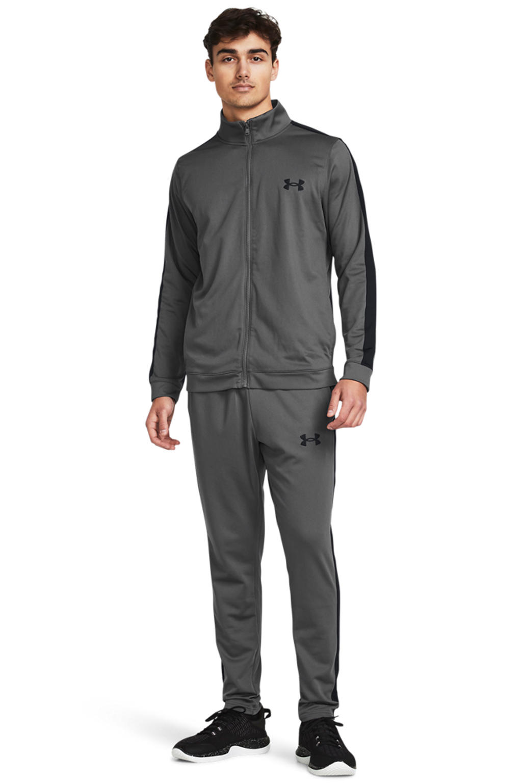 Under Armour trainingspak Rival antraciet