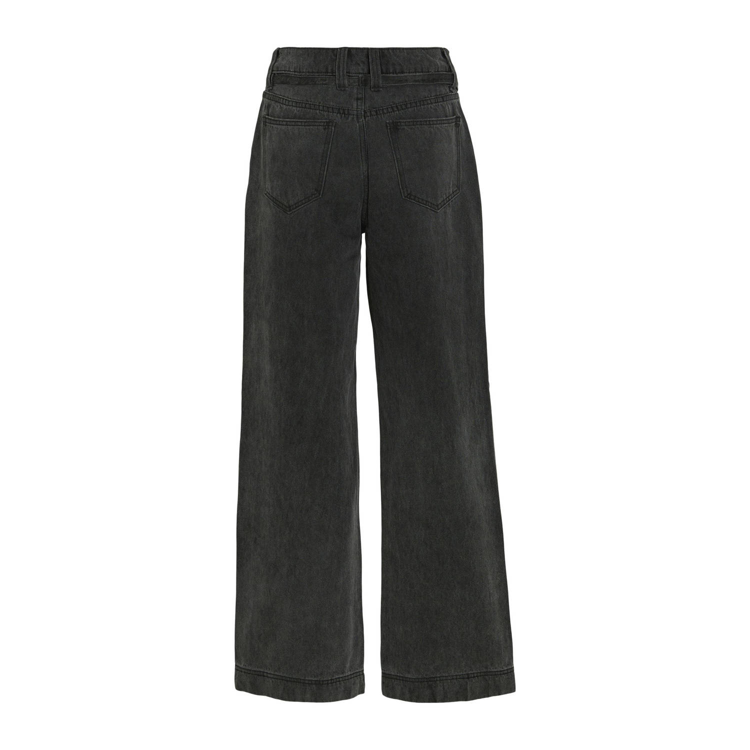 VILA wide leg jeans VIMORA grey