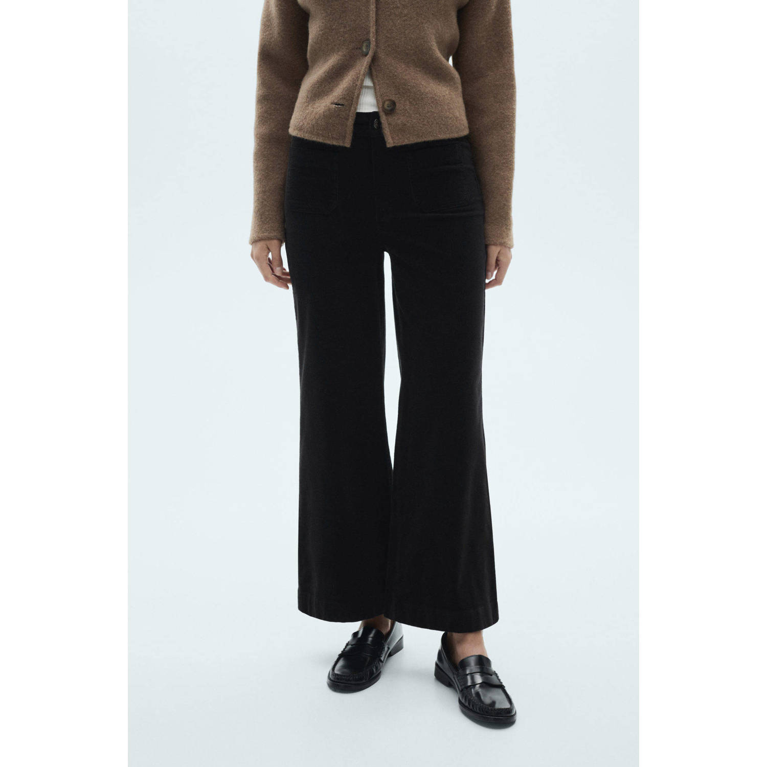 Mango broek zwart