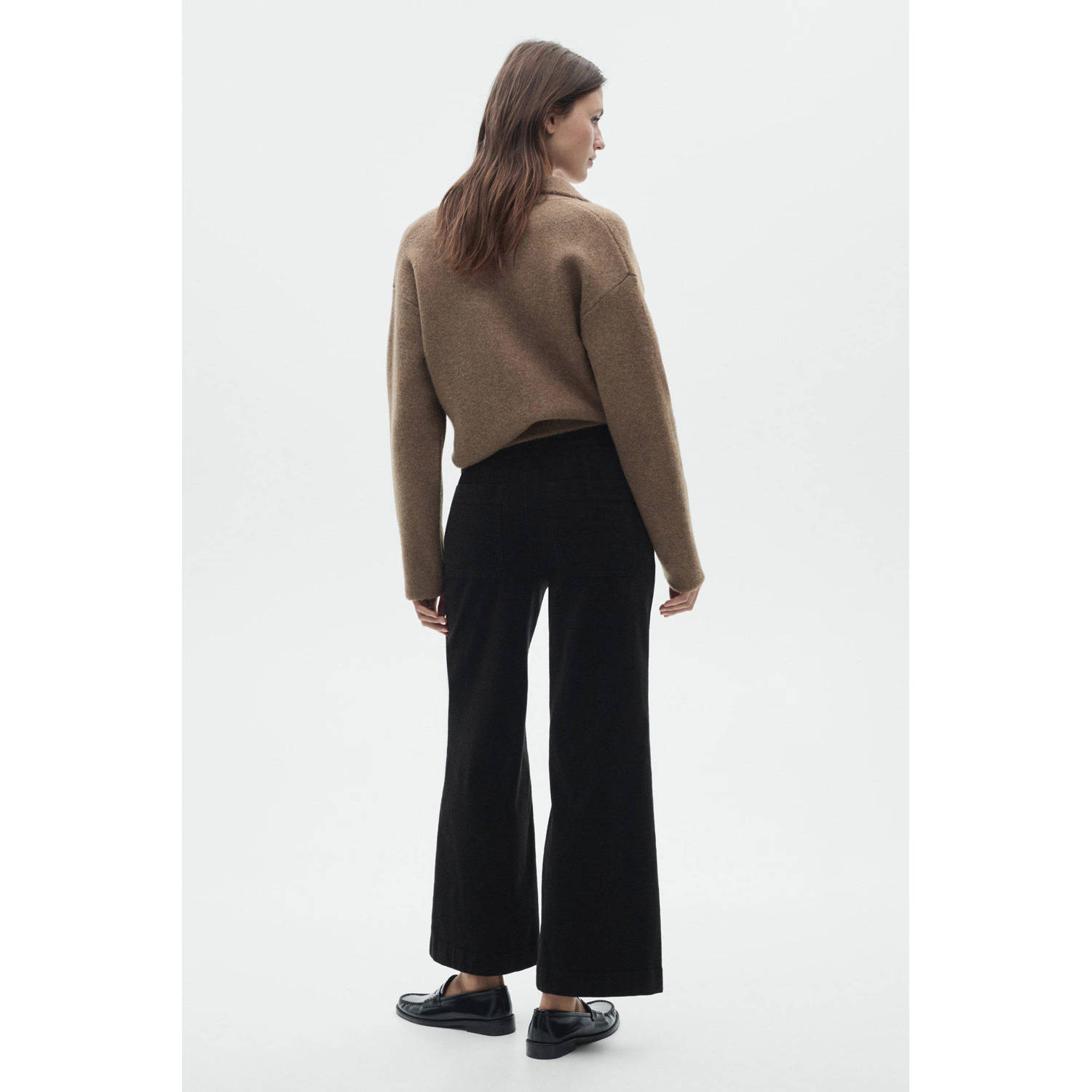 Mango broek zwart