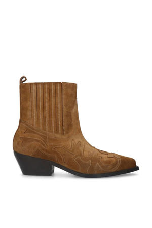 suède cowboylaarzen bruin