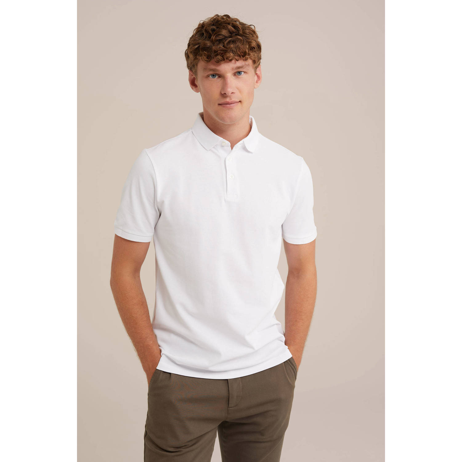 WE Fashion polo wit