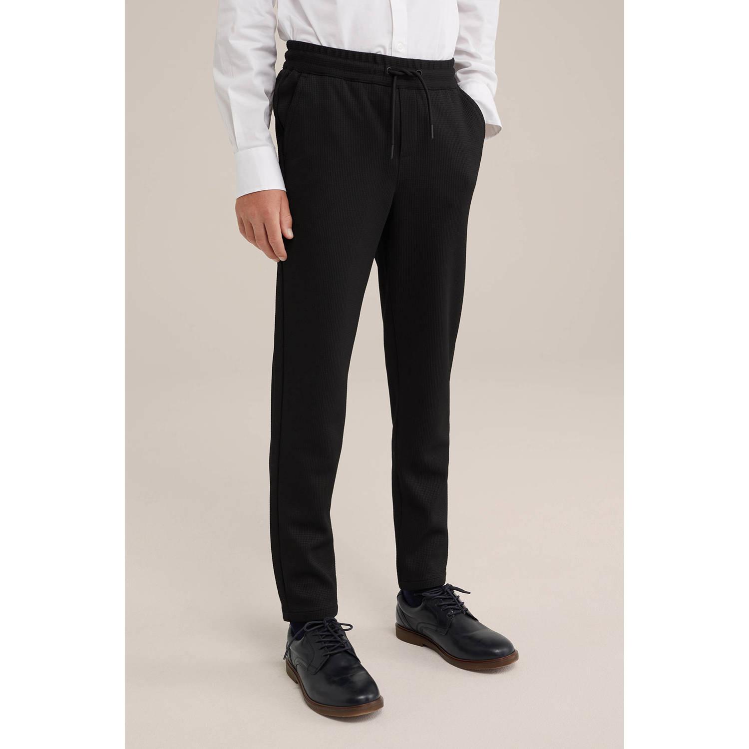 WE Fashion slim fit broek